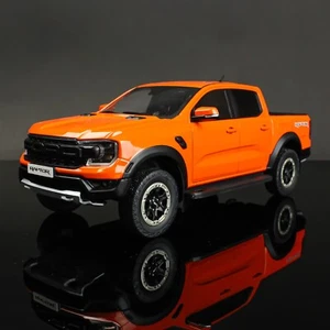 FORD RANGER RAPTOR PICK-UP 2023 DOPPIA CABINA ARANCIONE SCALA 1:18 DI MCG 18456 - Foto 1 di 8