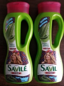 2 SHAMPOO SAVILE CONTROL CAIDA POLPA DE SABILA Y PEPERONCINO CONFEZIONE DA 750 ML NUOVA - Foto 1 di 2