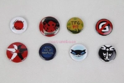 InFamous Second Son PINS Set 8 versandkostenfrei Delsin Rowe - Bild 1 von 3