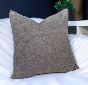 Textured Tweed Marl Contrast Cushion Covers Pillow Throw Cases 18x18" / 45x45cm