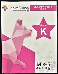 Kindergarten -LEARN ZILLION -STUDENT WORKBOOK (Unit 3) (2021, Illustrative Math) - Picture 1 of 11
