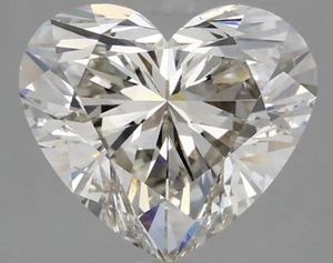 3.03 Ct HEART SHAPE H Color VS2 Clarity IGI CERTIFIED LAB GROWN CVD Diamond - Picture 1 of 12