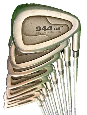 Chicago Golf 944 DB Tour conjunto de ferro 3-9,SW aço rígido 5i/37.5" boas empunhaduras destro - Imagem 1 de 4