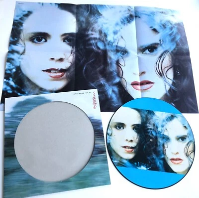 Wendy & Lisa Prince Strung Out 12” Picture Disc Vinyl Single Poster 1990 Record - Image 1 of 4