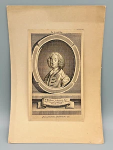 Major General William Johnson Engraving for R. Baldwin 1756 Paternoster Row! - Picture 1 of 7