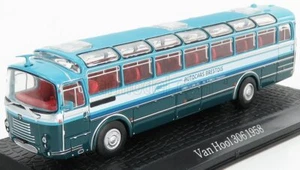 MODELLINO STATICO ATLAS VAN HOOL 306 AUTOBUS 1958 BLU MODELLISMO SCALA 1/72 - Foto 1 di 4
