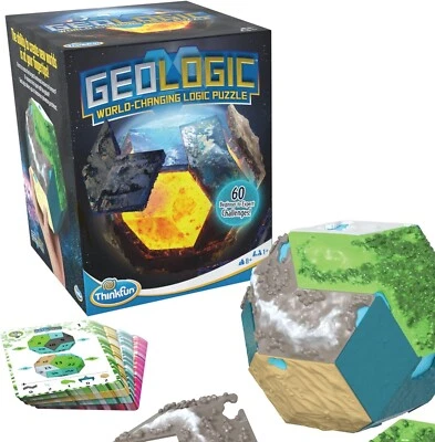 Geologic Logic Puzzles Thinkfun Brain Games for Kids and Adults Age 8+ STEM - Image 1 of 3