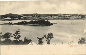 PC BERMUDA, THE CITY OF HAMILTON, Vintage Postcard (b29265) - Bild 1 von 2