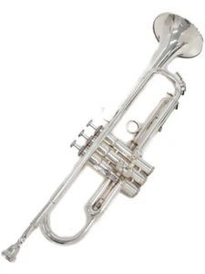 YAMAHA YTR-6340ST Bb tromba usata dal Giappone strumento a fiato argento - Foto 1 di 6