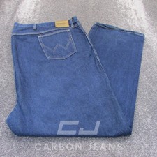 MENS WRANGLER REGULAR STRAIGHT LEG JEANS W 58' L 32' / 4093
