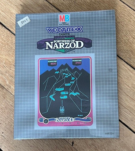 FORTRESS OF NARZOD *** VECTREX ***NEW IN BOX ***NEW NEVER OPENED