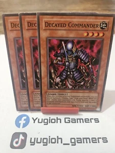 Yu-Gi-Oh Decayed Commander X3 MFC Unlimited Common Light Played - Picture 1 of 1