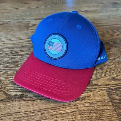 PGA Tour Pro Series Cap Mens OSFA Blue 6-Panel Adjustable Back Classic Golf Hat - Image 1 of 4