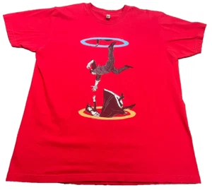 BioShock Infinite Booker Dewitt Elizabeth Comstock Portal Red SS T Shirt Size XL - Picture 1 of 5