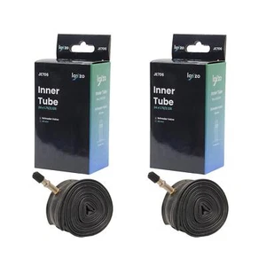 2PC Bike Tyre Inner Tubes 24 x 1.75 - 2.125 Mountain Cycle Schrader Valve 40mm - Picture 1 of 9