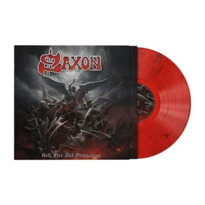 Saxon - Hell, Fire And Damnation (Indie Exclusive, Red Marbled Vinyl) (LP) - Picture 1 of 1
