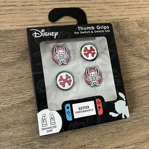 Disney 4 PK Stitch Skeleton Crossbones Thumb Grips Nintendo Switch & Switch Lite - Picture 1 of 2