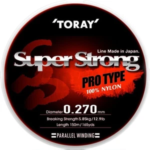 Toray Nylon Super Strong 300m Transparent - Picture 1 of 2