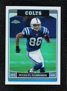 2006 Topps Chrome Rifrattore Marvin Harrison #123 HOF - Foto 1 di 3