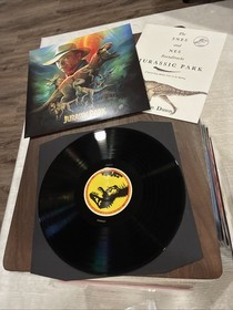 Jurassic Park NES + SNES Vinyl Record LP OST SUPER NINTENDO FAMICOM JP VGM RARE