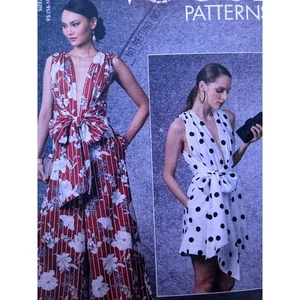 Vogue V1708 Sewing Pattern Convertible Short or Long Jumpsuit, Sz 16-24 - Picture 1 of 9