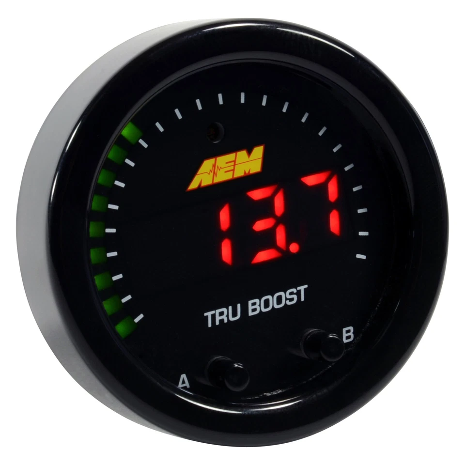 AEM Universal TRU-BOOST X Gauge Type Controller - Image 1 of 3