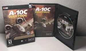A-10C Warthog (PC DVD-ROM, 2011) gioco PC con simulatore di volo manuale RARO B67 - Foto 1 di 2