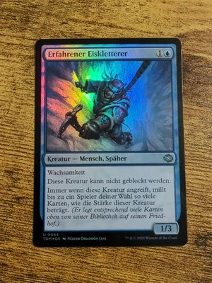 MAGIC THE GATHERING Drachensturm Erfahrener Eiskletterer U TDM0064 NM Foil - Bild 1 von 4