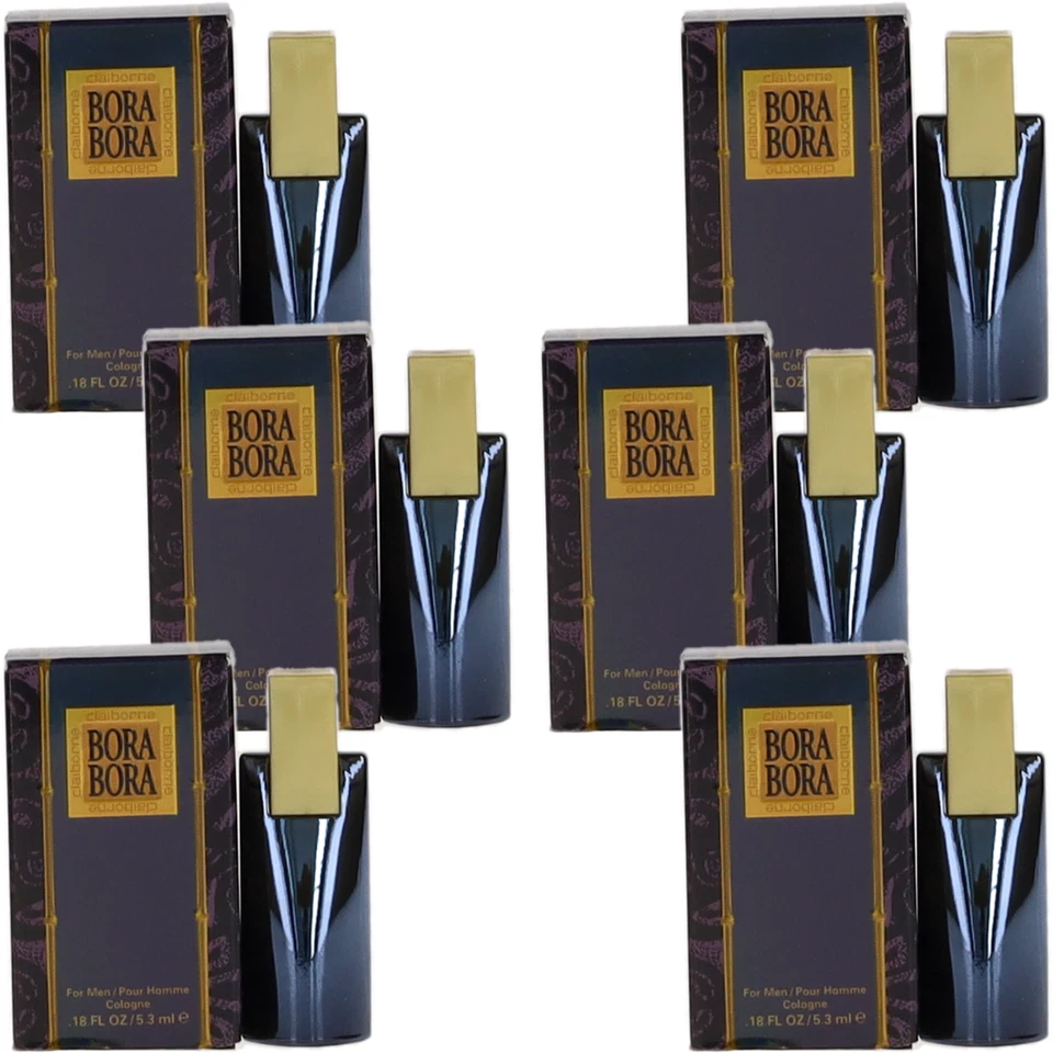Paquete combinado Bora Bora por Liz Claiborne para hombres: Cologne Splash 1,08 oz (6 x 0,18 oz) nuevo Foto 1 de 1