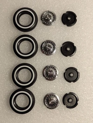 Tire and Wheel Set For 1/18 Scale Diecast 1963 Ford Galaxie 500 - Image 1 of 3