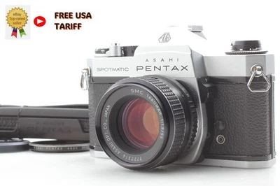 [N MINT con cinturino] Meter OK Pentax Spotmatic F SPF + SMC T 55mm f/1.8... - Immagine 1 di 4