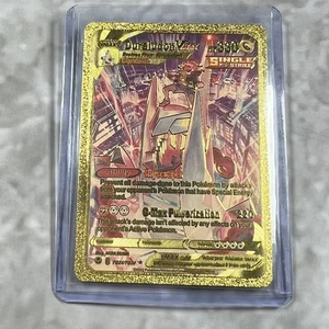 Tarjeta Duraludon Pokemon Oro FAN ART Grabada Coleccionable TG21/TG30 - Imagen 1 de 5