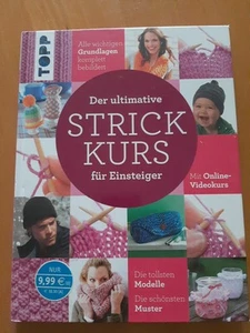 Der ultimative STRICKKURS für Einsteiger TOPP Verlag Stricken lernen WOLLE - Bild 1 von 1