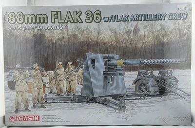 Dragon 1:35 Flak 36 w/FLAK ARTLILLERY CREW #6462 NEW - Image 1 of 4