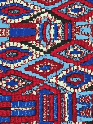 Lularoe OS Leggings- NWOT- Geometric Print, Red, Mint, Blue, Black - Image 1 of 3