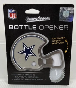 DALLAS COWBOYS Magnetic Bottle Opener "Season Opener" NFL Team Helmet Logo NEW - Picture 1 of 4