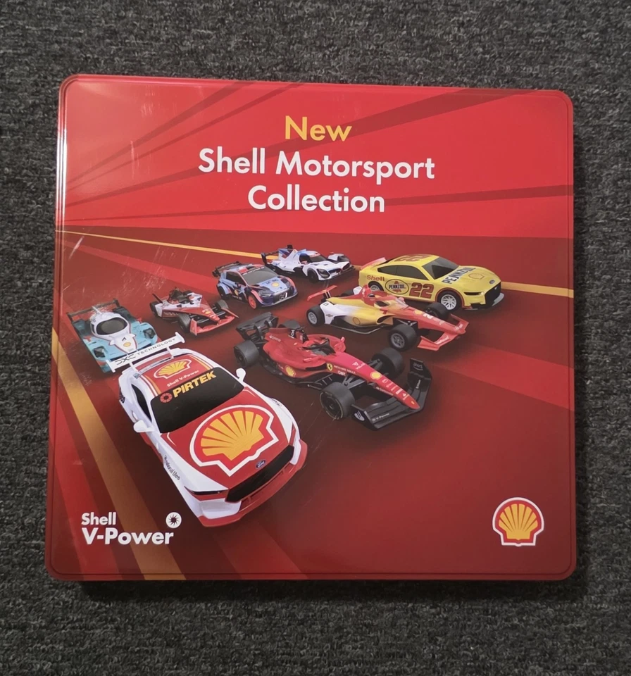 2025 Shell Motorsport Collection - Collector's Tin (No Cars included) | New - image 1 of 1