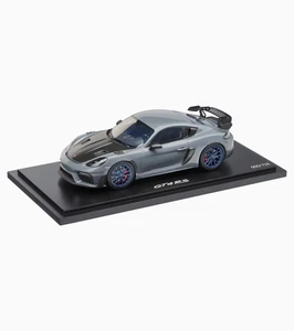 New Spark Porsche 718 Cayman GT4 RS 982 1:18 Model Car Blue 0214010PGT1 KidBX - Picture 1 of 3