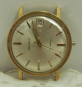 Vintage Herren Benrus Handaufzug Uhr für Teile/Reparatur/Restauration, läuft nicht - Bild 1 von 18