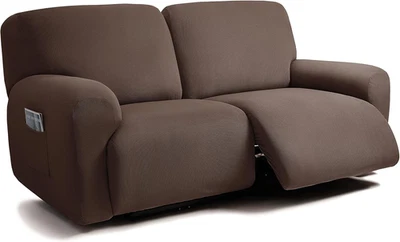 Extra Wide 75" - 100", Reclining 2 Seater Loveseat Slipcover, Reclining Sofa Cov - Image 1 of 4