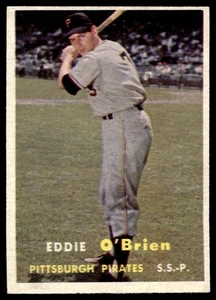 1957 Topps Eddie O'Brien #259 - Bild 1 von 2