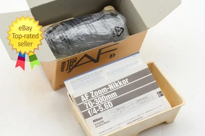 [Неиспользованный в коробке] Nikon AF Nikkor 70-300 мм f/4-5.6 D телеобъектив с увеличением ЯПОНИЯ - Изображение 1 из 4