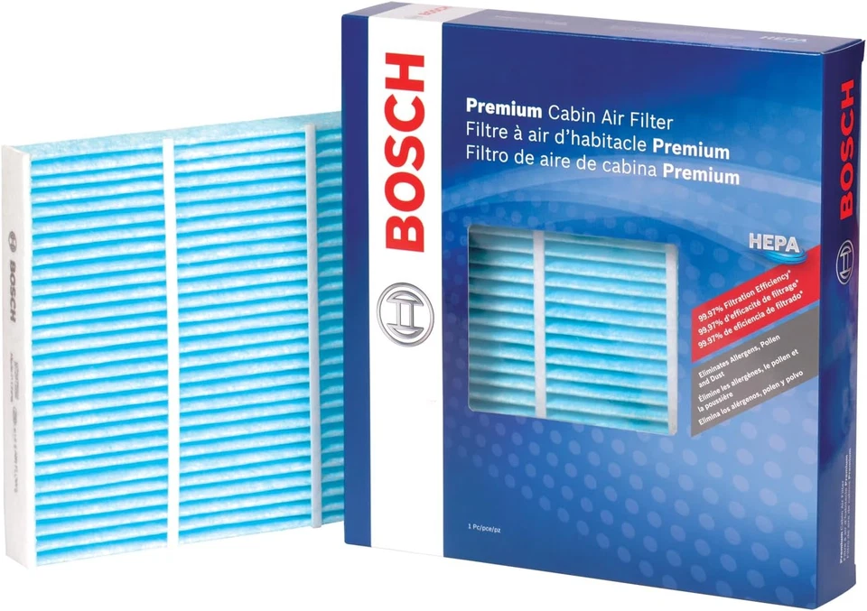 Filtro de aire de cabina OEM BOSCH 6069C HEPA para Select Volvo S60, S80, V70, XC70, XC90 Foto 1 de 3