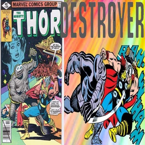 The Mighty Thor #289 1979 8,0 a 8,5 Thor vs Destroyer, Lady Sif, Odín - Imagen 1 de 5