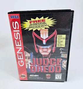 Judge Dredd (Sega Genesis, 1995) kommt mit Handbuch getestet authentisch (KEIN POSTER) - Bild 1 von 9