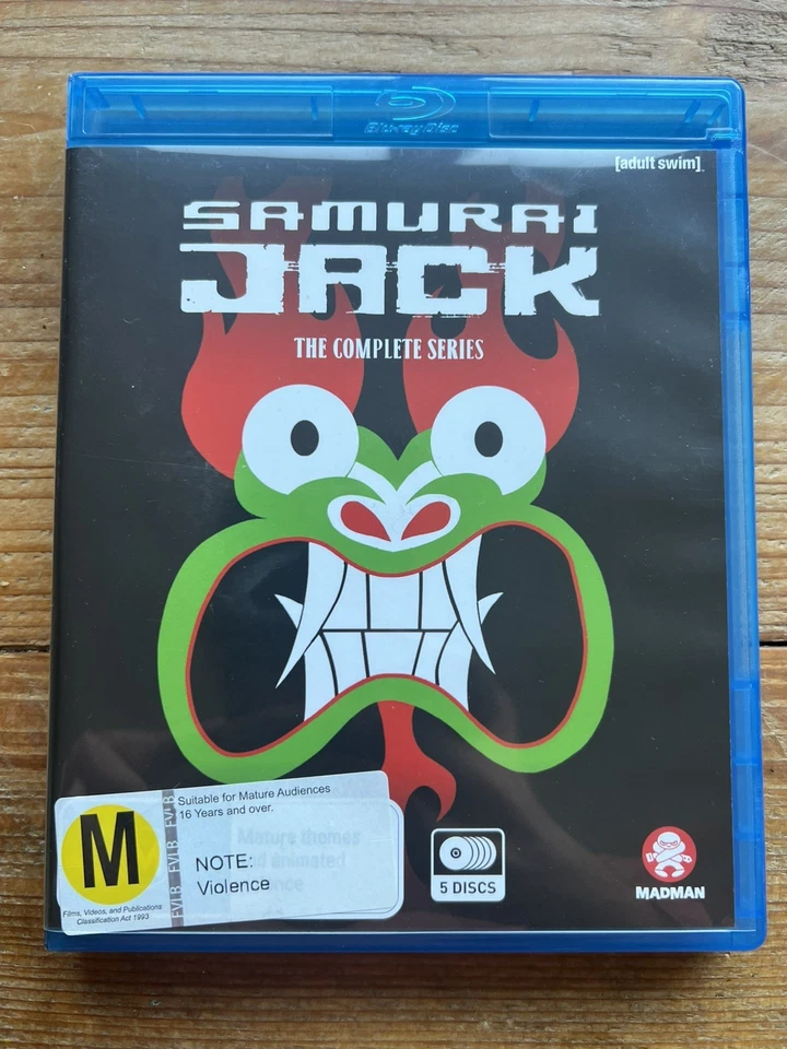 Samurai Jack: The Complete Series, 5 Disc (Blu-ray) - Image 1 of 3
