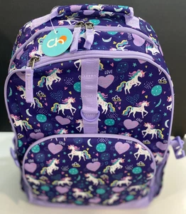 Kinder Schule Einhorn Rucksack Lila & Lavendel Brandneu mit Etikett - Bild 1 von 9