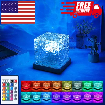 Proyector Ocean Wave Led Nigh 16 Colores Remoto Fiesta Lámpara Dormitorio Decoración. Foto 1 de 4