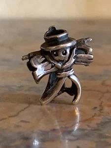 Original Trollbeads Vogelscheuche Silber Bead 🎃 TAGBE-20196 | Halloween 👻 Rarität - Bild 1 von 3