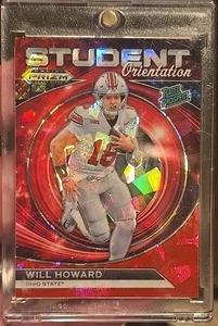 Selecciones del draft de Panini Prizm 2024 - Orientación estudiantil Will Howard #SO-WH rojo... - Imagen 1 de 2
